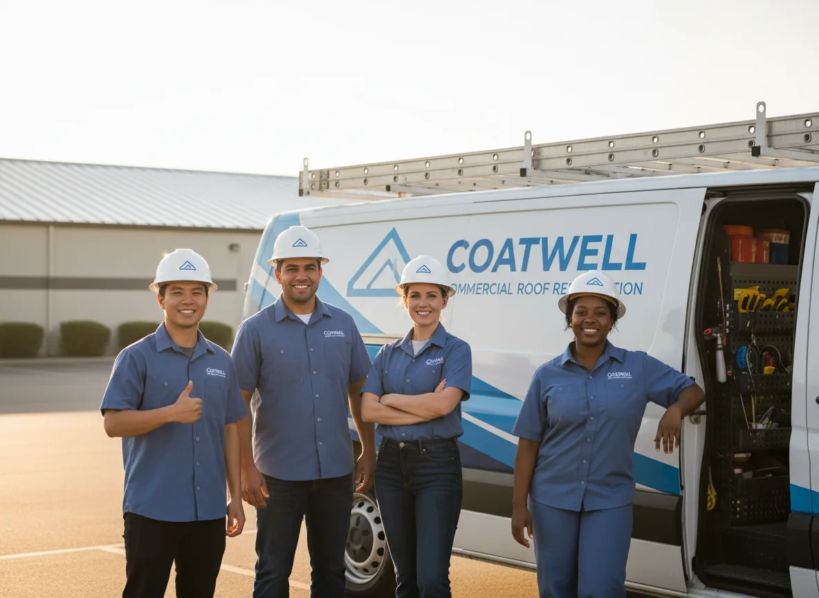 Commercial roof coating company in Arpin, WI